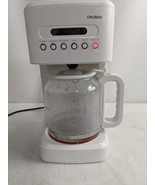 CRUXGG 14 Cup Programmable Coffee Maker with Customizable Brew Strength - $49.49