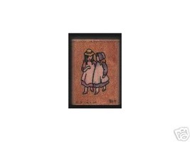 2 Girls chatting rubber stamp Stampendous 1995 - $5.00