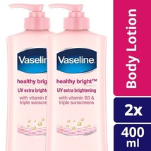 Vaseline Healthy Bright UV Extra Brightening Body Lotion with vitamin - ... - $24.00