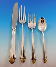 Edgemont Gold by Gorham Sterling Silver Flatware Set For 12 Service 54 Pieces - $2,925.00