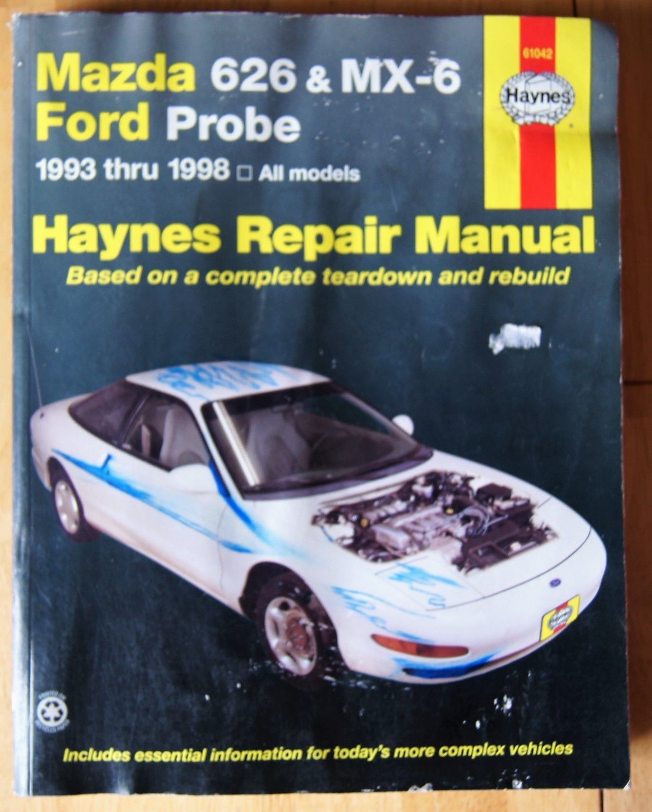 Haynes Repair Manual # 61042 Mazda 626 MX-6 1993 1998 Ford Probe