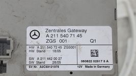 Mercedes Zentrales Central Gateway Control Module Relay A2115407145 image 3