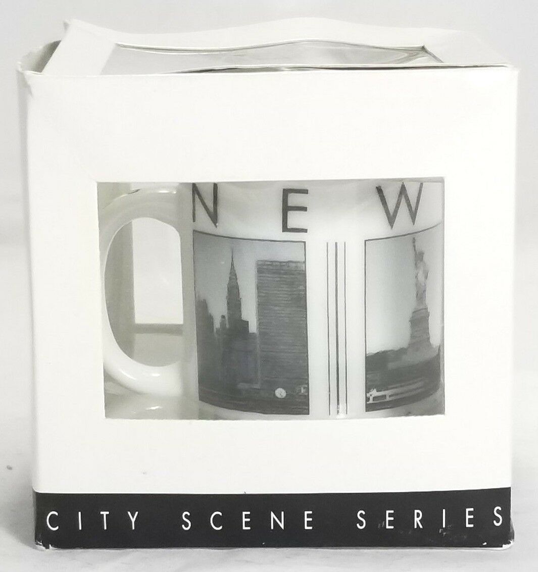 STARBUCKS MUG LARGE CERAMIC MIAMI City Scenes Series,18 oz 2005 Barista