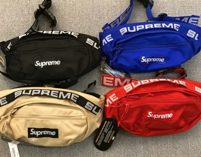 supreme mesh waist bag