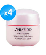 Shiseido White Lucent Brightening Gel Cream 15ml*4 = 60ml Ginza Tokyo Japan - $41.99