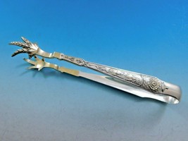 Japanese by Gorham Sterling Silver Ice Tong Gold Washed 6 1/4" Antique Server - $989.00