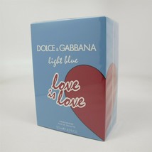 Light Blue LOVE IS LOVE Pour Homme by Dolce&Gabbana 125 ml/4.2 oz EDT Spray NIB - $53.45