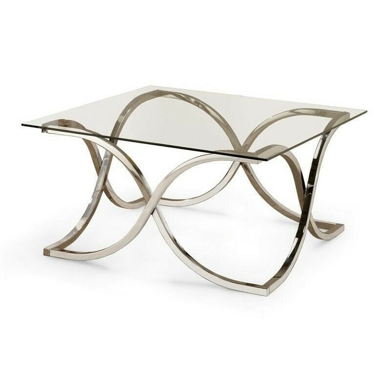 Primary image for Coaster Tess Glass Top Coffee Table in Chrome