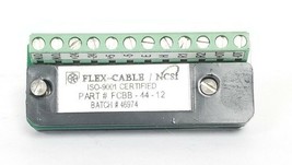 FLEX CABLE FCBB-44-12 BREAK-OUT BOARD I/O FOR SERVO DRIVES W/SERCOS I/F, FCBB441