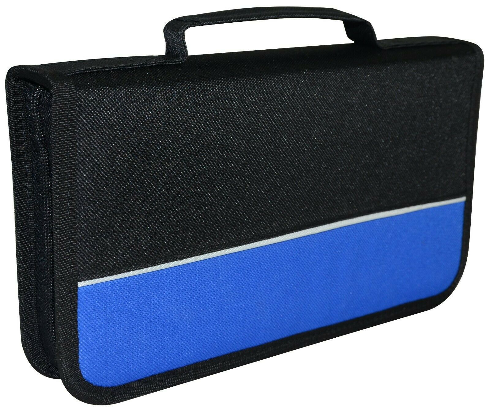 CD Storage Protective Disc Zipper Organizer Compact Portfolio Case