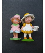 Vintage Mini Dolls Avon Daisy Dreamer &amp; Little Blossom strawberry shortc... - $12.99