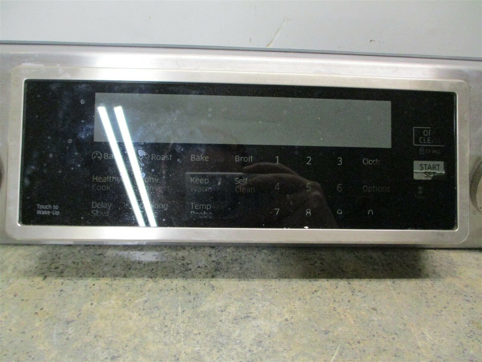 SAMSUNG RANGE CONTROL PANEL PART DG9401585A Cooking Appliance Parts