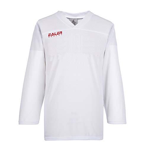 EALER Adult Youth Hockey Practice Jersey Senior to Junior White, Youth L/XL HockeyOther