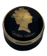 Crummles Enamels Queen Elizabeth II Golden Jubilee Silhouette - $60.00