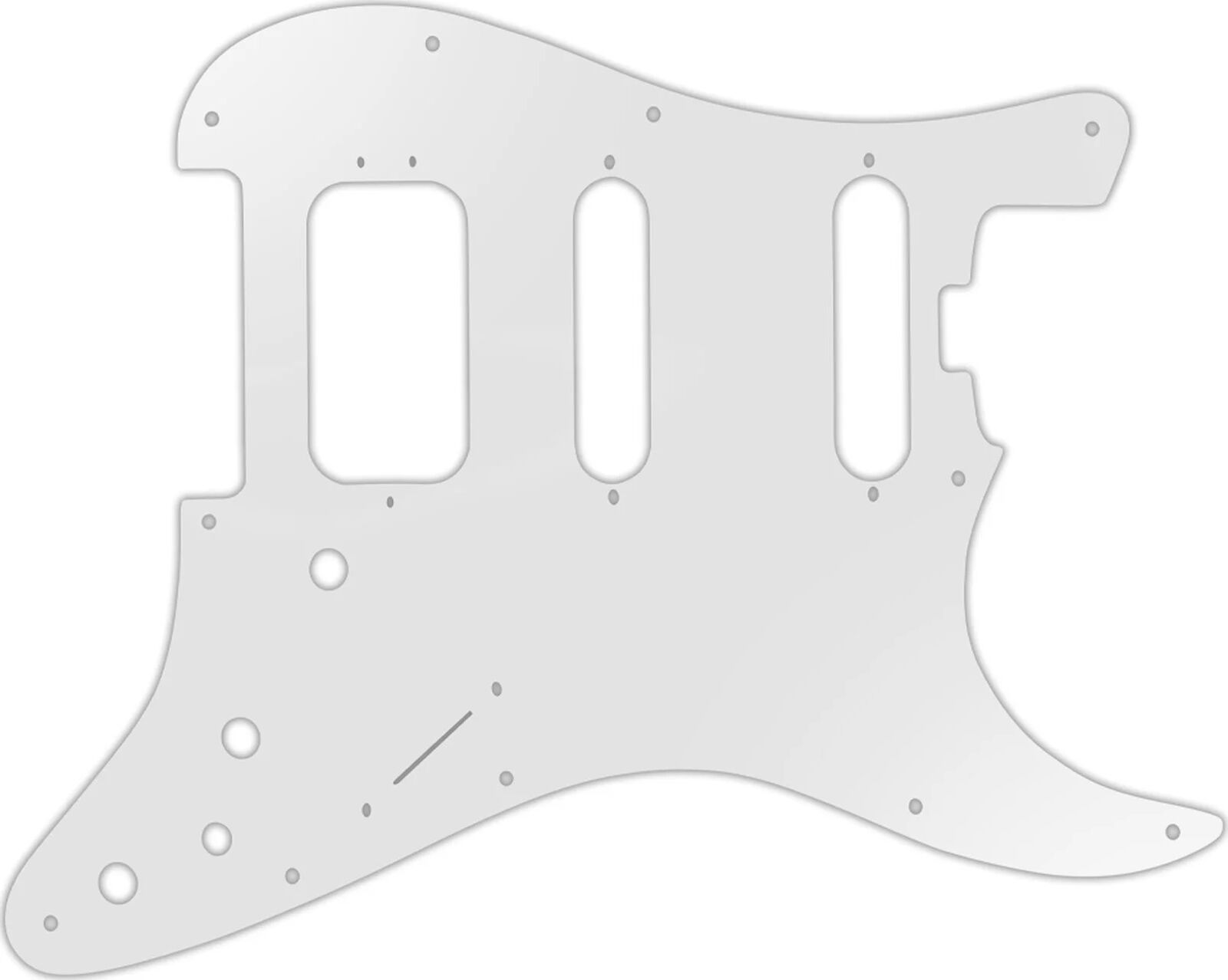 WD Custom Pickguard For Fender American Elite Stratocaster HSS #22 Translucen...