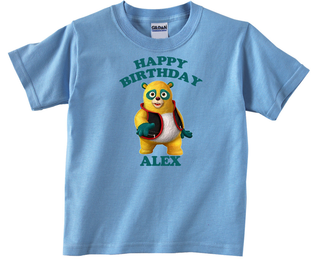 Personalized Special Agent Oso Blue Birthday T-Shirt Gift Add Name