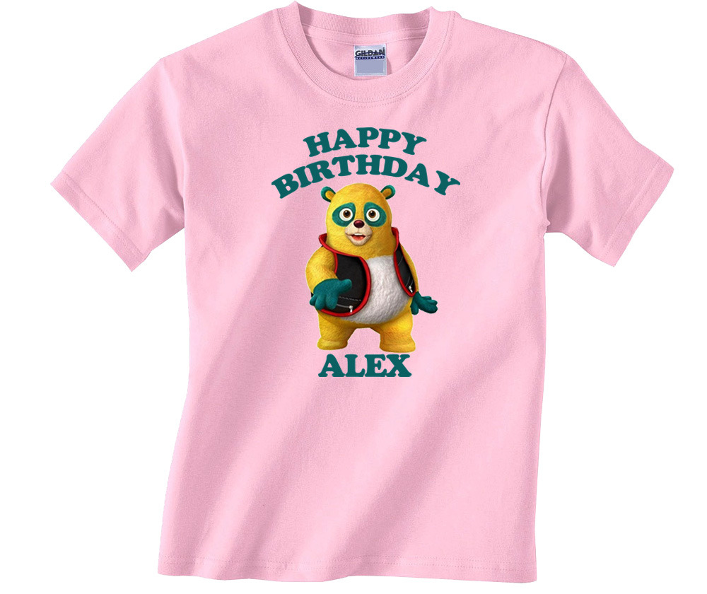 Personalized Special Agent Oso Pink Birthday T-Shirt Gift Add Name