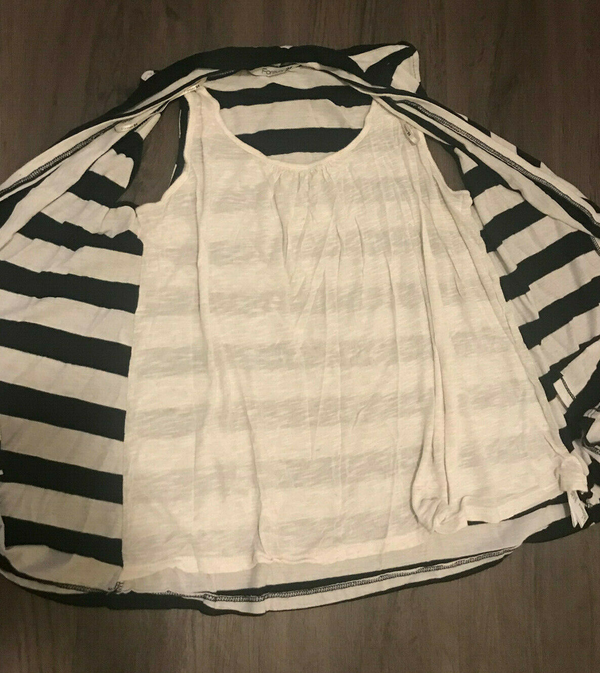 shirt with attached vest