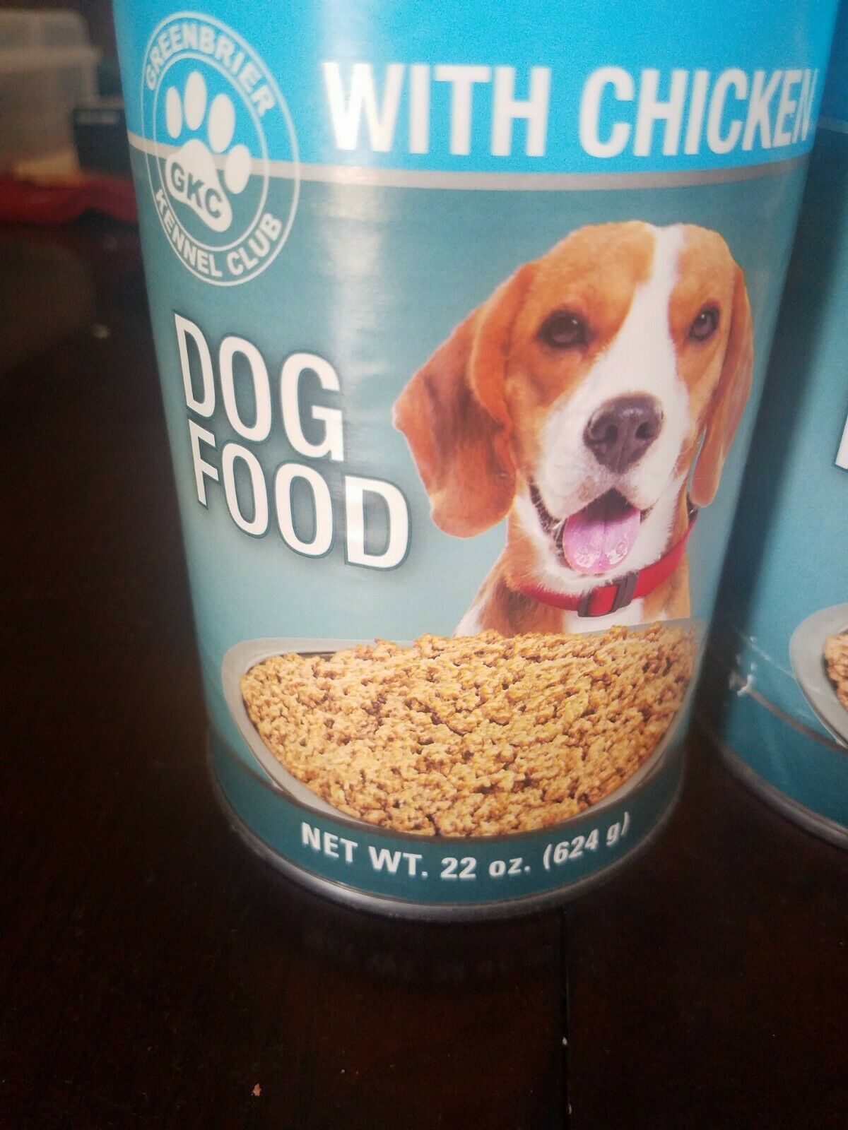 Greenbrier Kennel Club Dog Food 22 Oz. With Chicken set of 2 Dog Food