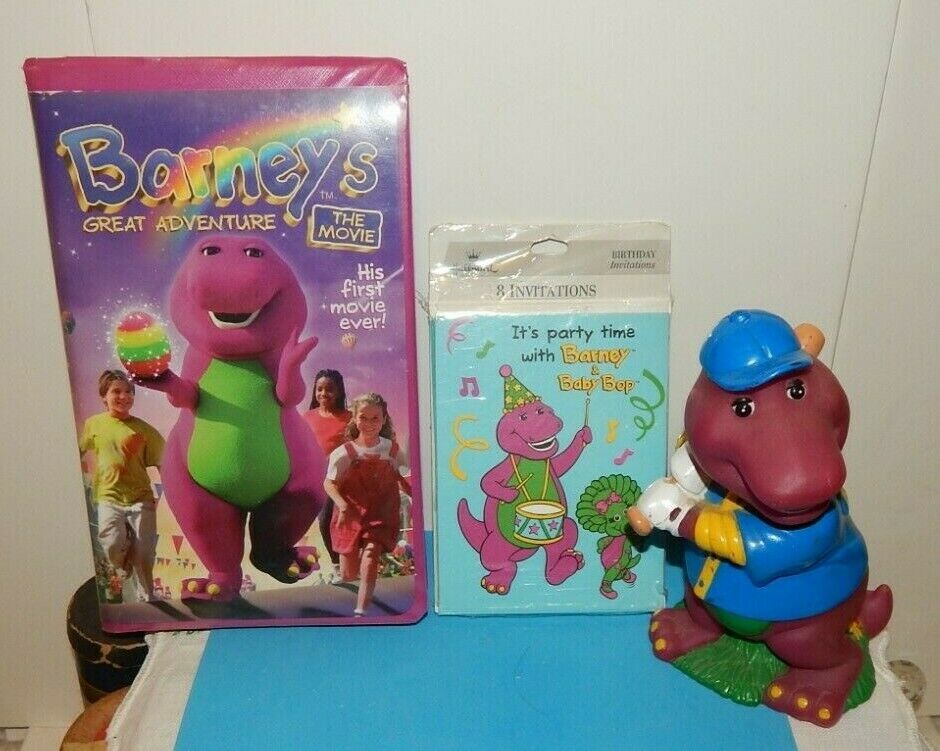 Barneys Great Adventure The Movie Vhs 1998 Barney Bank Barney Invitations Vhs Tapes Barneys Great Adventure The Movie Vhs 1998 Barney Bank Barney Invitations Vhs Tapes