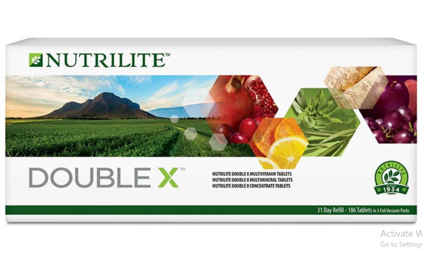 NUTRILITE Double X Vitamin Mineral Phytonutrient Amway Supplement 31 Day Refill