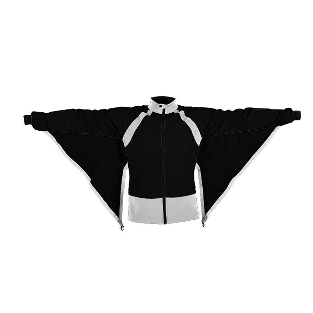 Skydiving Camera Jacket Black and White Bat look Harnesses & Flight Suits