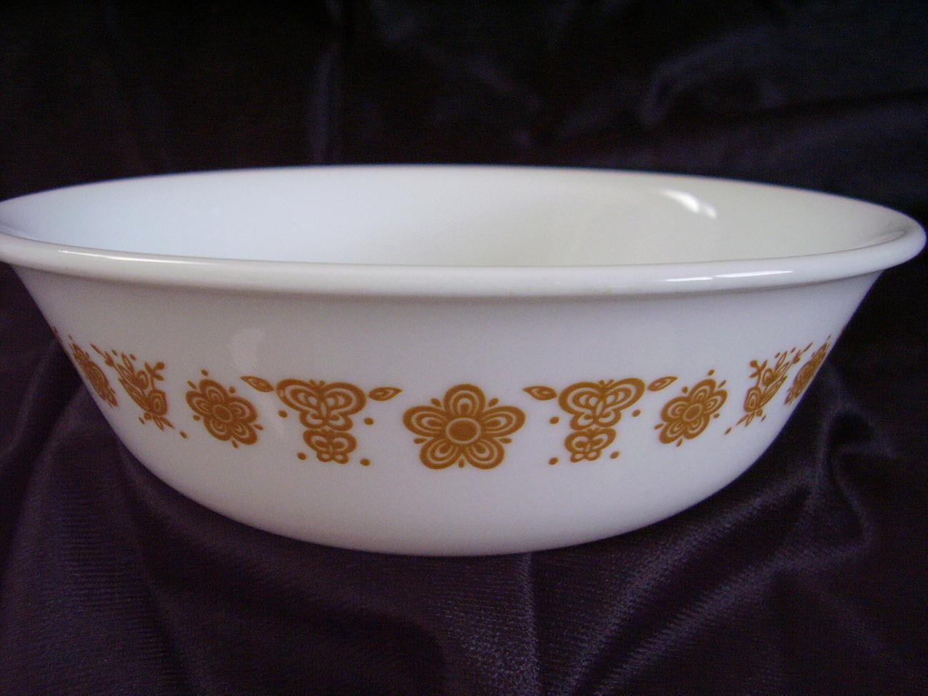 Corelle Butterfly Gold Soup Cereal Bowl Corning Ware, Corelle