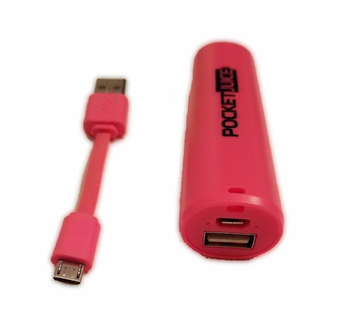Tzumi Pocket Juice 2000 mAh Portable Battery Charger Includes USB Cable