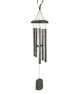 Amazing Grace Wind Chimes Metal with 5 Chimes and Token Dangler 35&quot; Long... - $64.34