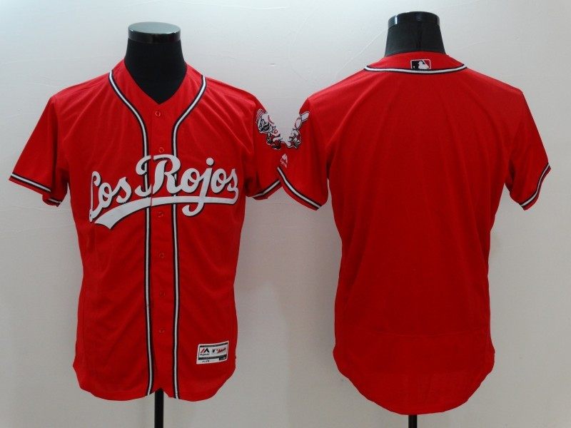 Cincinnati Reds Blank White Flexbase Collection Los Rojos Jersey - Fan ...