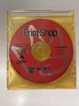 Broderbund The Print Shop Version 10 Art CD 2 PC Windows 95/98 - $32.81