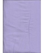 New (Lilac) Light Purple 2 Ply Double Napped Flannel Solid Fabric bt Half Yard - $4.46