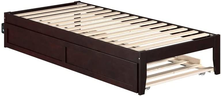 Afi, Colorado Bed With Twin Extra Long Trundle, Twin Extra Long ...