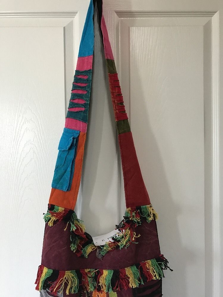 Nepal Hobo Bag, Hippie Cotton, Boho Purses, Nepali handmade Tie dye ...