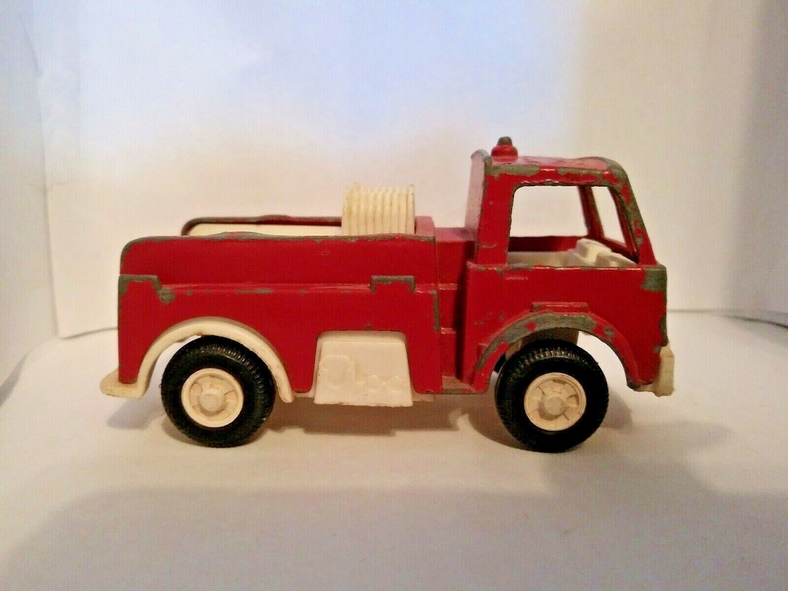 Tootsie Toys 1970 Vintage Red Fire Truck Die Cast Chicago Vintage