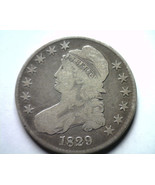 1829 BUST HALF DOLLAR O.115 FINE / VERY FINE F/VF NICE ORIGINAL COIN BOBS COINS - $95.00