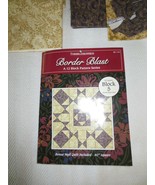 Thimbleberries BORDER BLAST 14&quot; BLOCK 5 with 40&quot; WALL QUILT w/Fabrics KIT  - $49.00