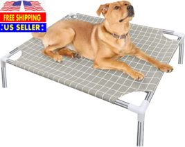Elevated Dog Bed Pet Cot - Raised Pet Bed for Small,Medium,Large Dogs or Cats | - $42.74