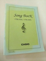 Casio Song Book CTK-555L CTK-560L Electronic Keyboard - $18.76