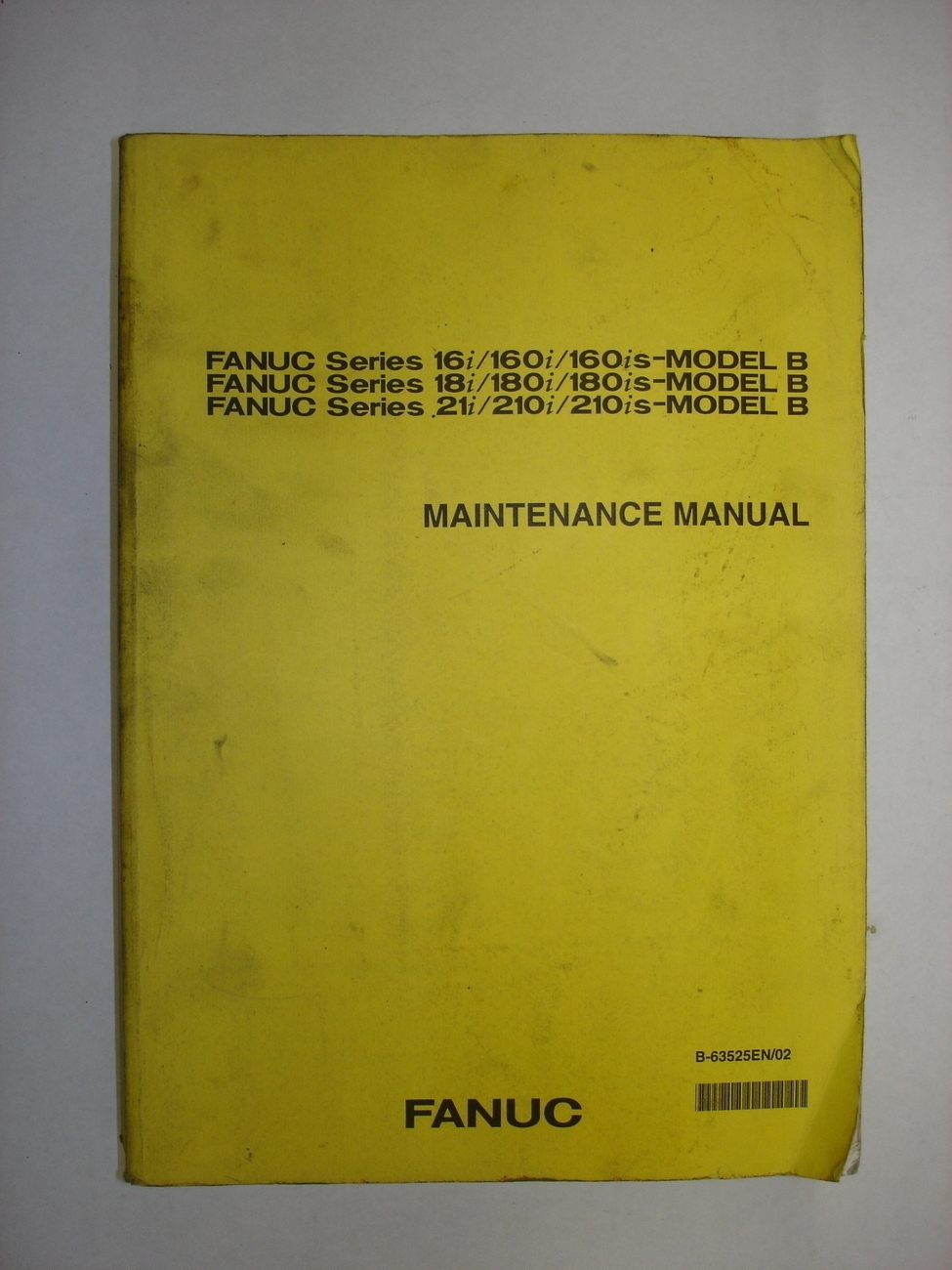 Fanuc Series 16i/21i-Model B Maintenance Manual - Manuals & Literature