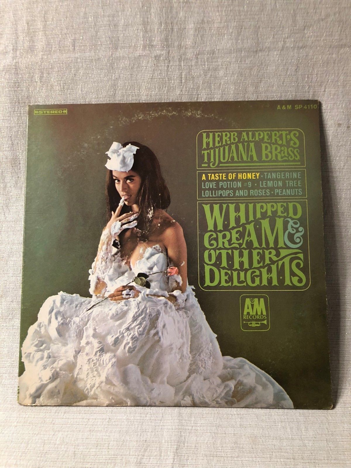 1965 Herb Alpert's Tijuana Brass Whipped Cream & Other Delights LP A&M