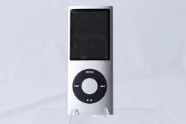 Apple iPod Nano 4th Generation A1285 Silver/Black 8GB (Untested; For Parts) - $32.92