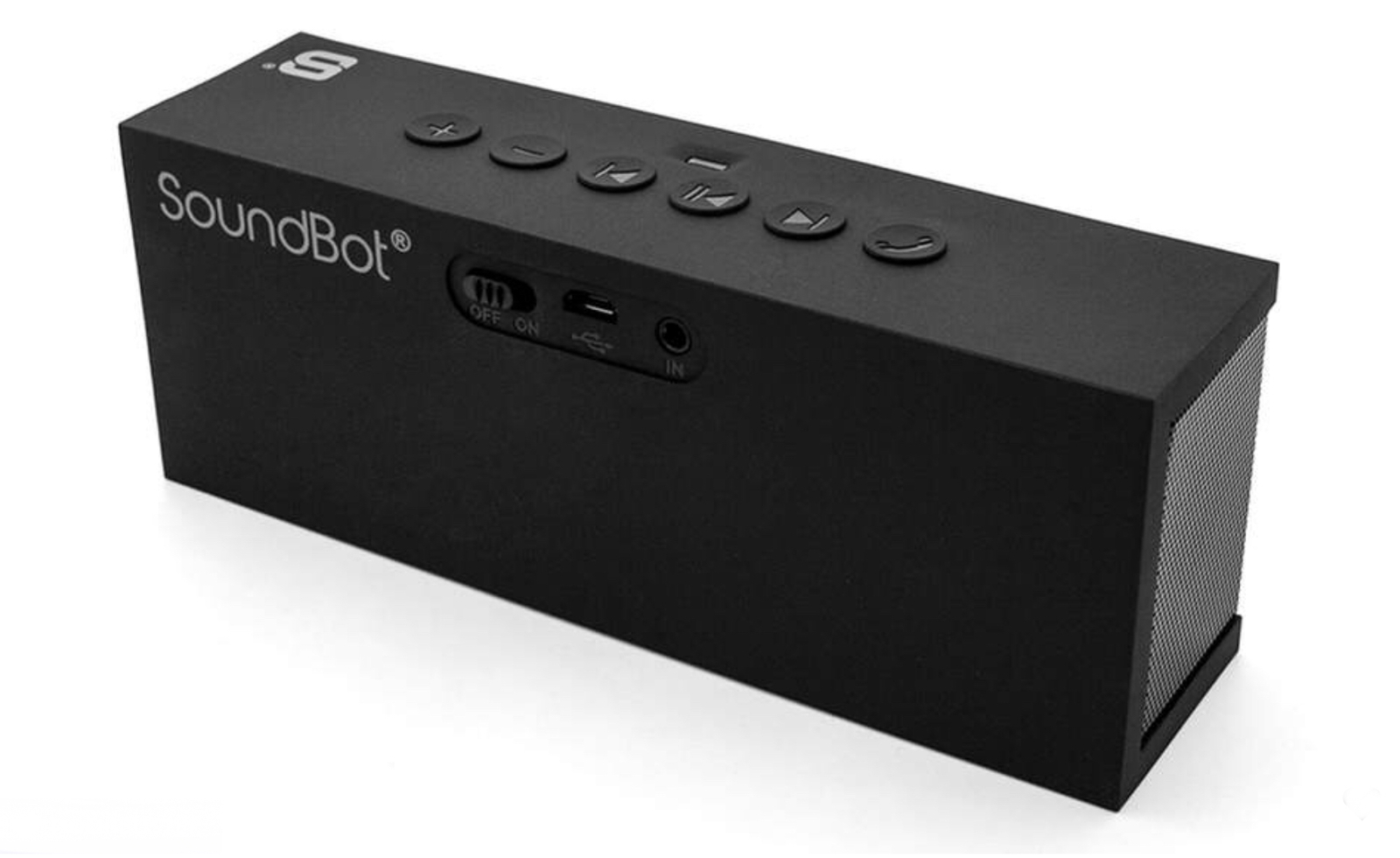 SoundBot SB571 Portable Wireless Bluetooth Speaker with 12W Output HD Bass Audio Docks & Mini
