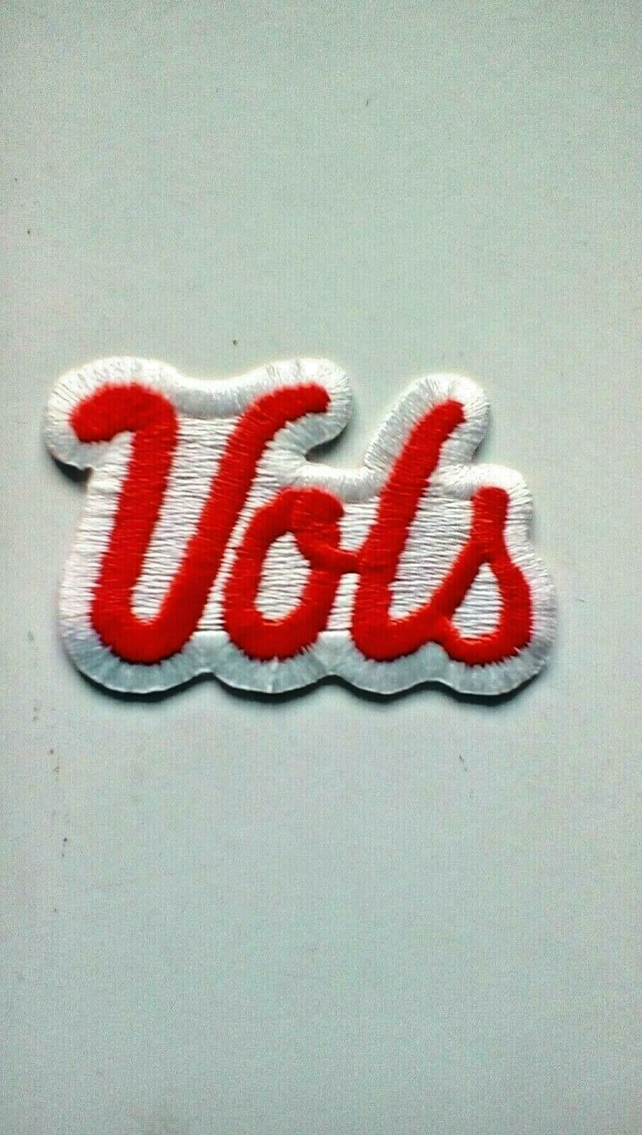 Vintage Tennessee Volunteers VOLS NCAA Embroidered Logo Iron On Patch