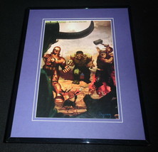Marvel Zombies Hardcover Framed 11x14 Poster Display Hulk Iron Man Thor Ant Man - $34.64