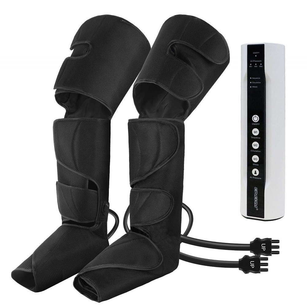 CINCOM Leg Air Compression Massager for Foot Calf Thigh Upgrade Leg Wraps