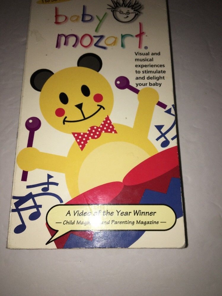 FHE Baby Einstein Baby Mozart VHS Tape 2000-TESTED-RARE VINTAGE-SHIP N ...