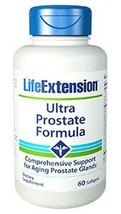 7X $19 Life Extension Ultra Prostate Formula Natural FRESH PRODUCT 60 gels image 2