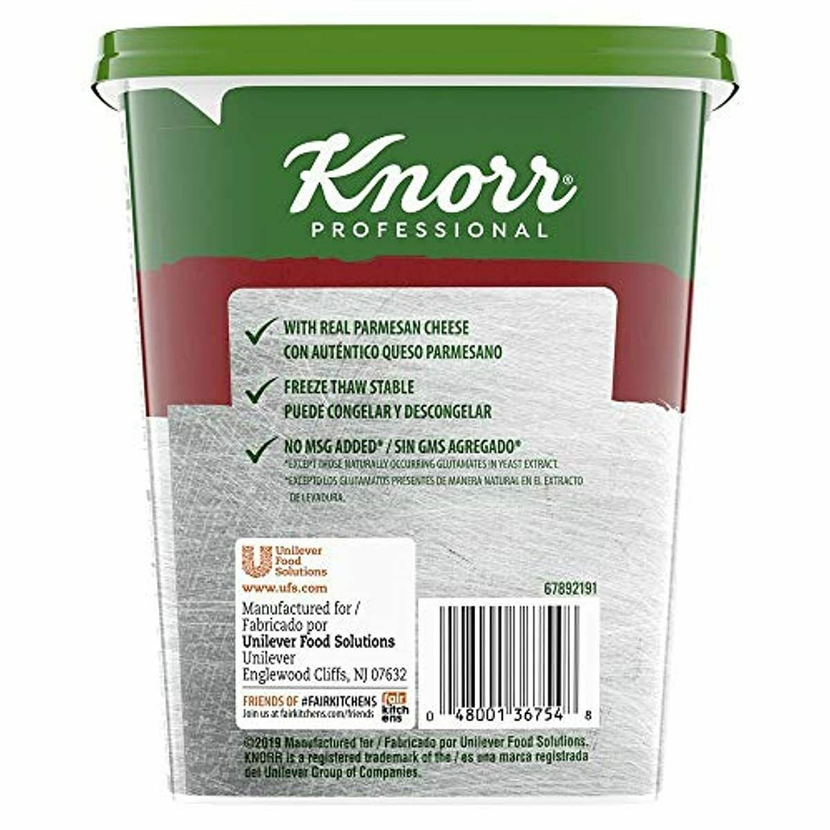 Knorr Professional Alfredo Sauce Mix Made With Real Parmesan Cheese