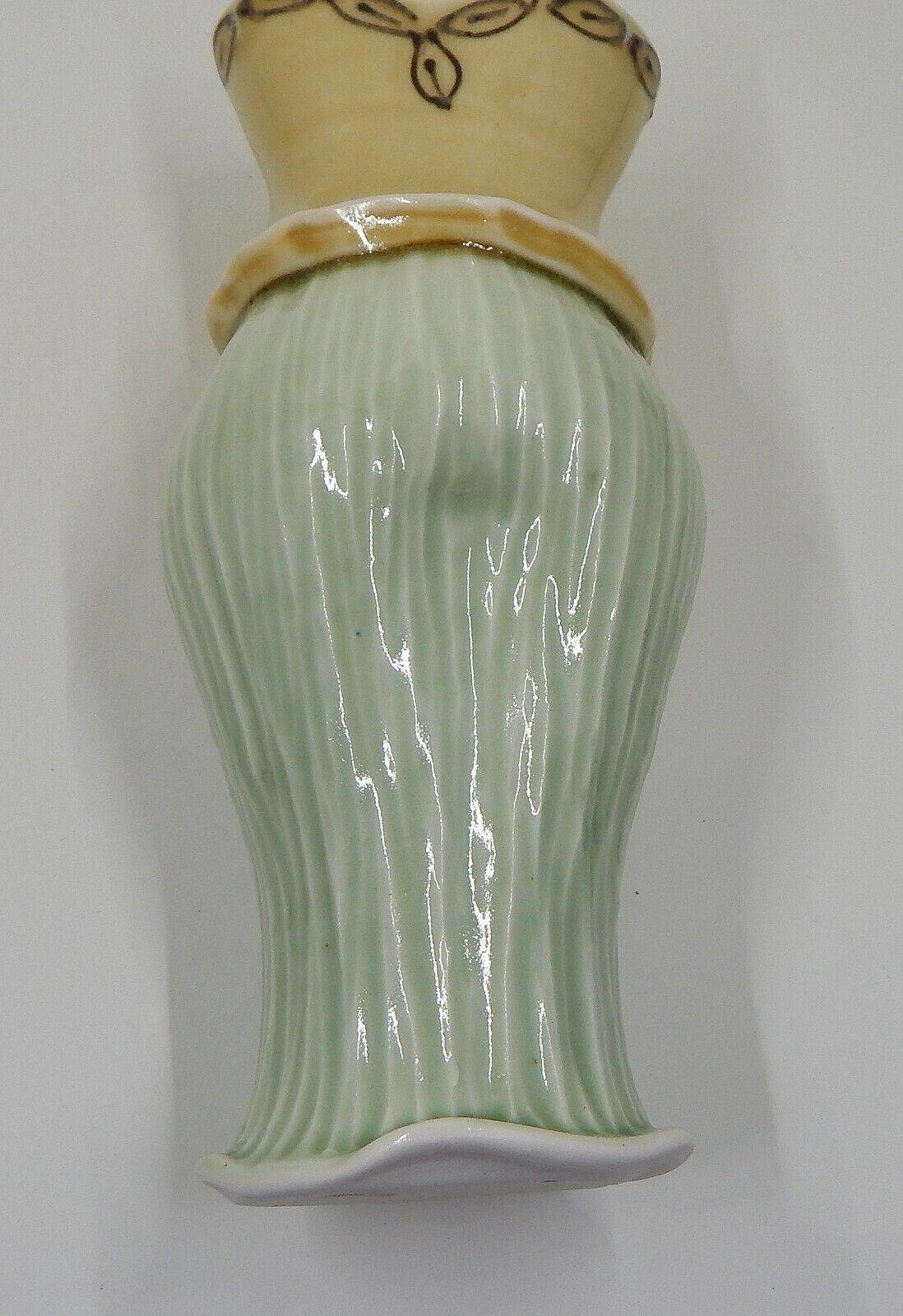 Art Pottery Bustier Top Vase Signed Malia and 50 similar items